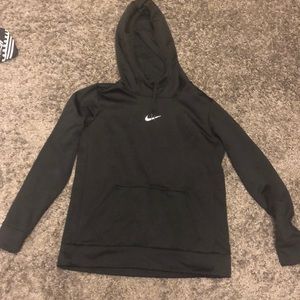 black NIKE hoodie